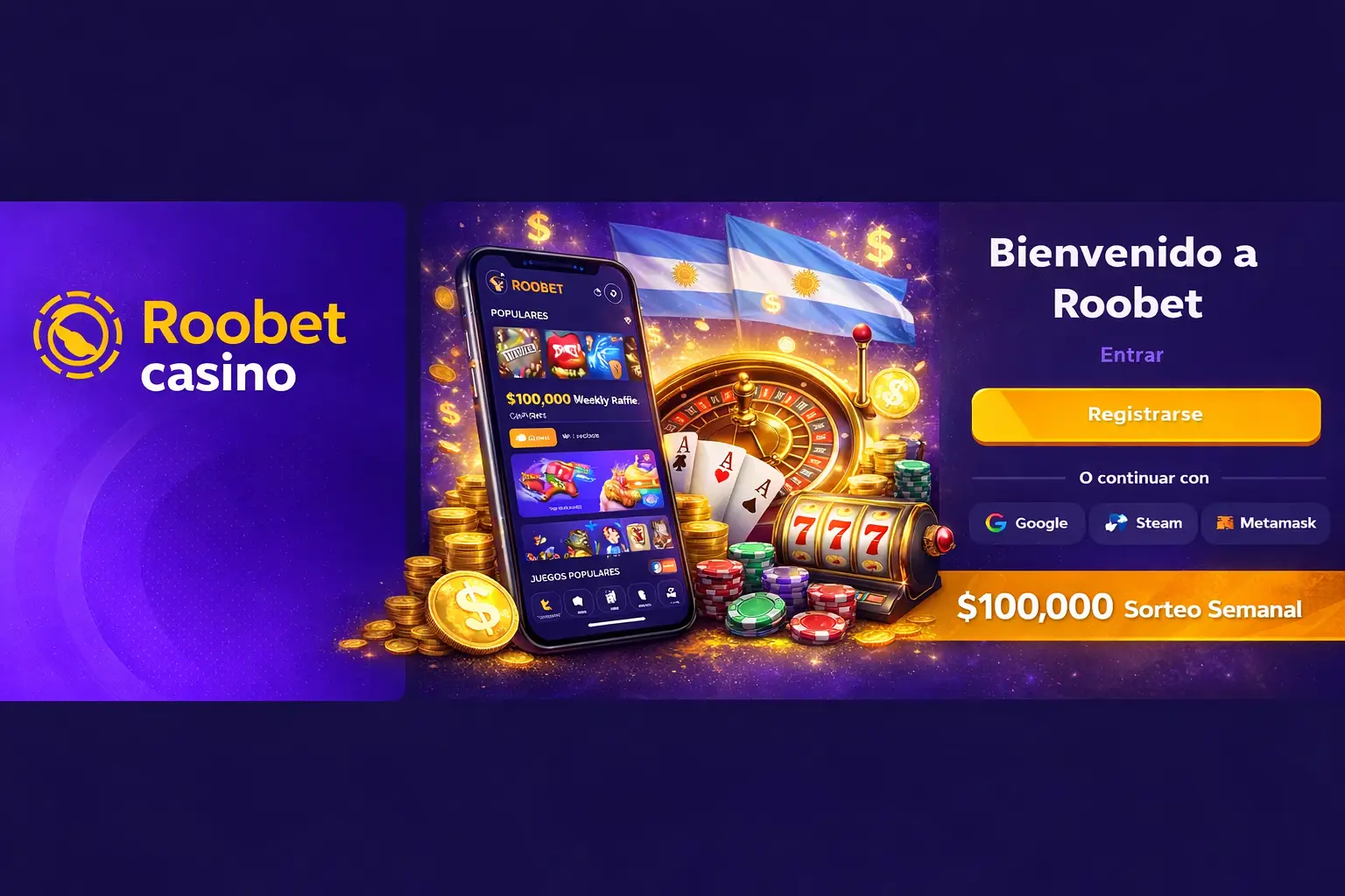 Información general de Roobet casino online
